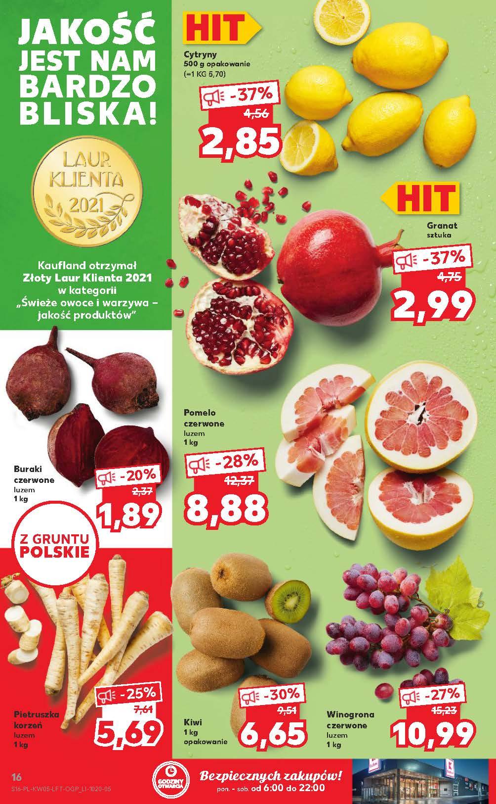 Gazetka promocyjna Kaufland str. 16