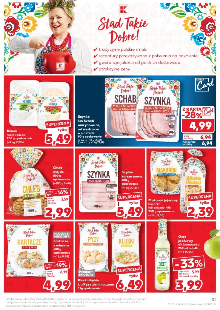 Gazetka promocyjna Kaufland str. 31