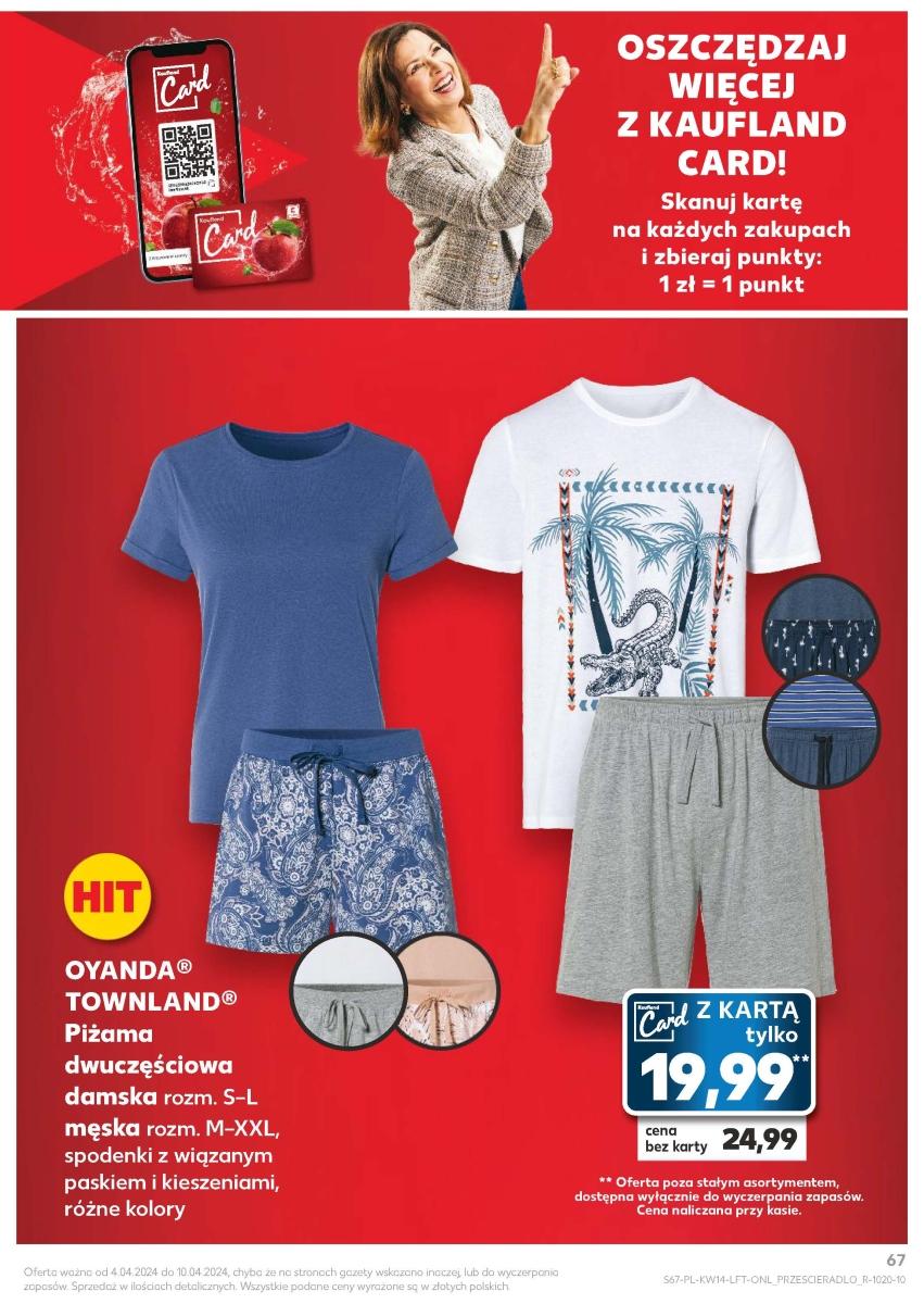 Gazetka promocyjna Kaufland str. 67