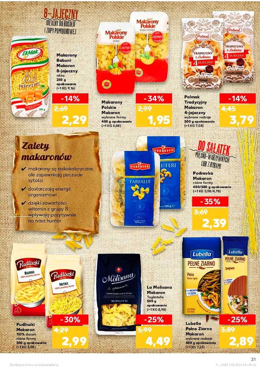 Gazetka promocyjna Kaufland str. 21