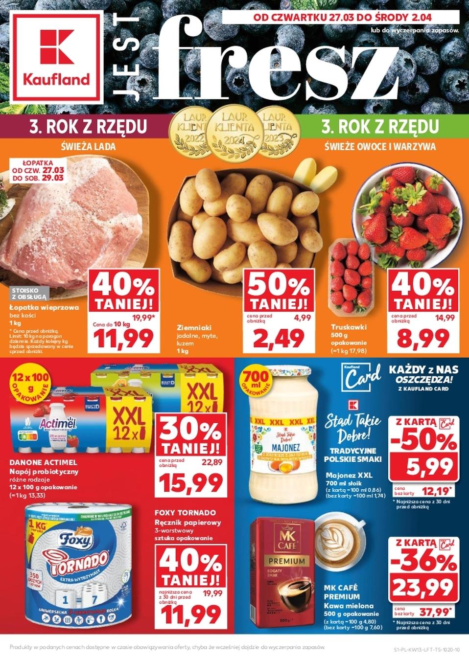 Gazetka promocyjna Kaufland str. 1