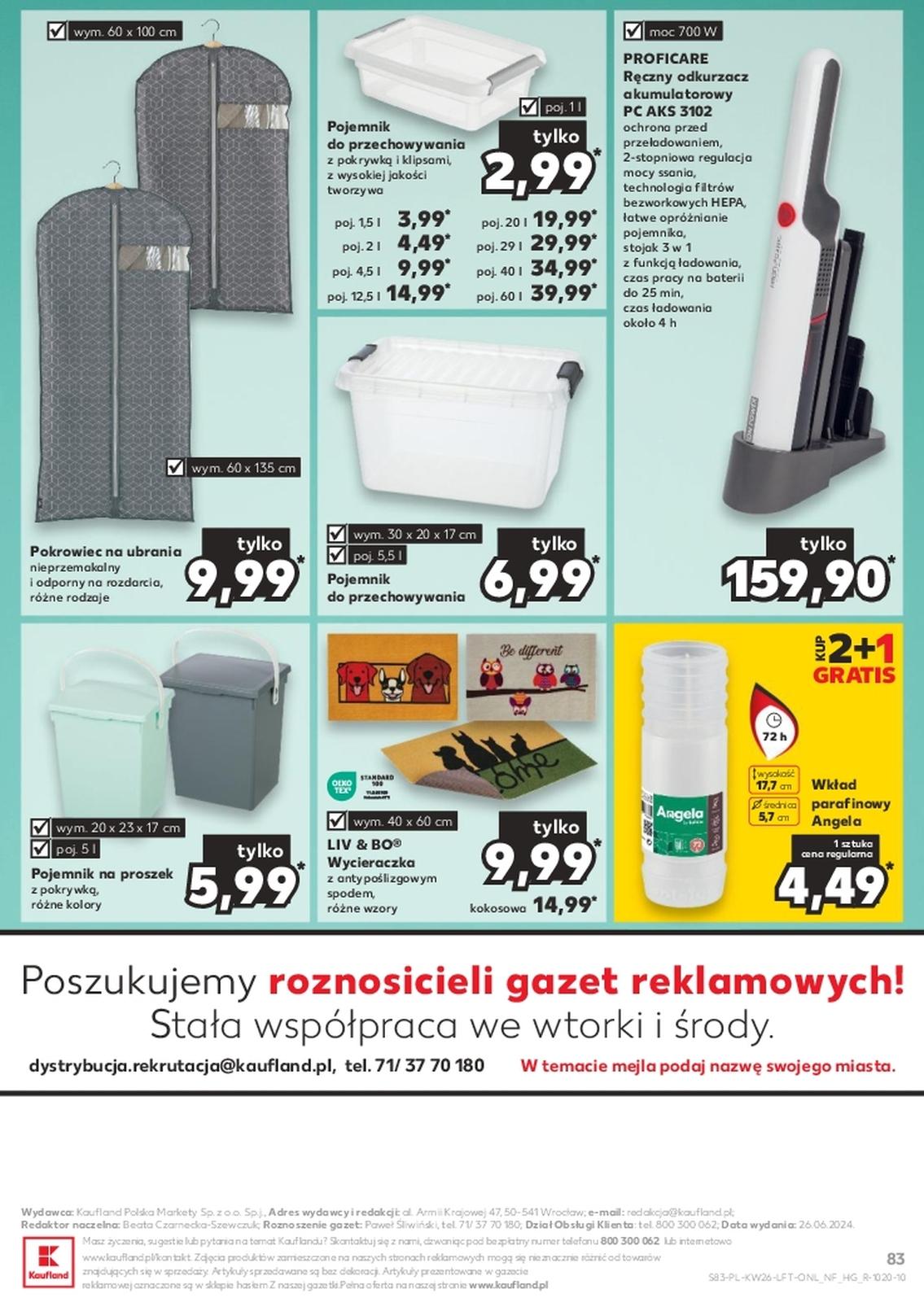 Gazetka promocyjna Kaufland str. 83