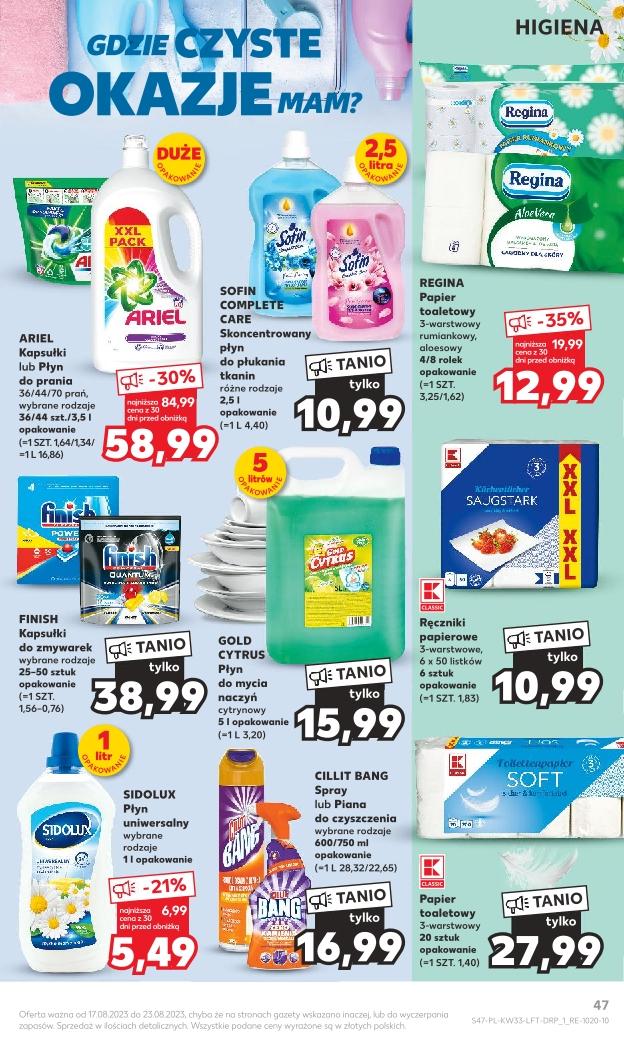 Gazetka promocyjna Kaufland str. 47