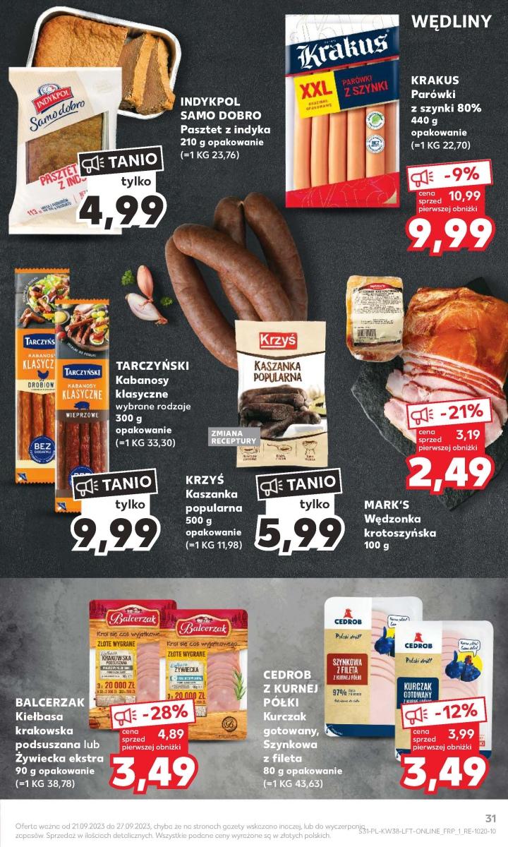 Gazetka promocyjna Kaufland str. 31