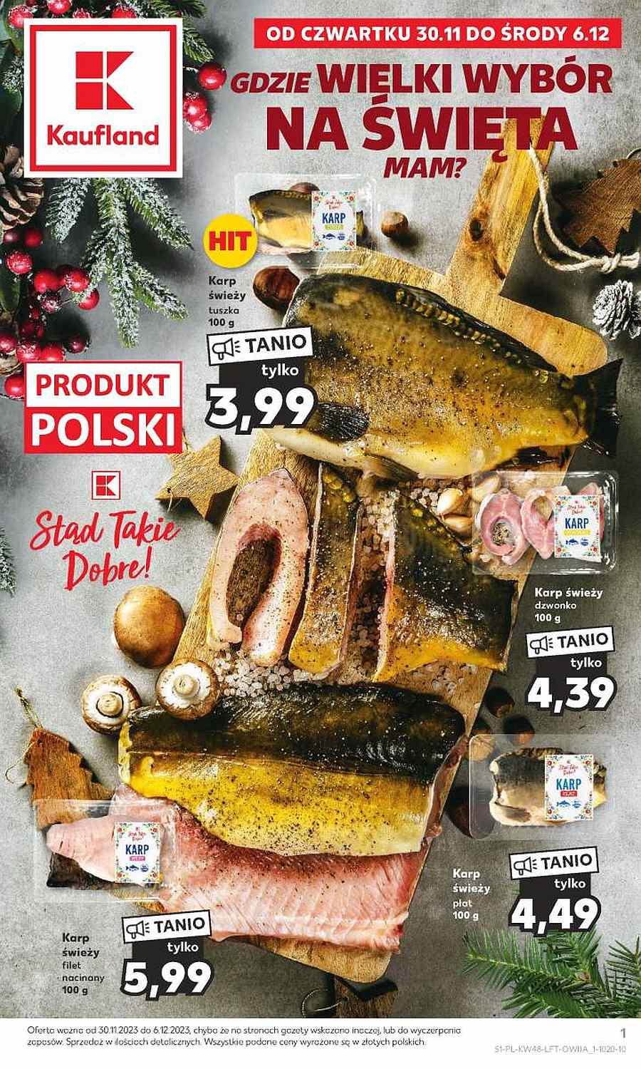 Gazetka promocyjna Kaufland str. 1