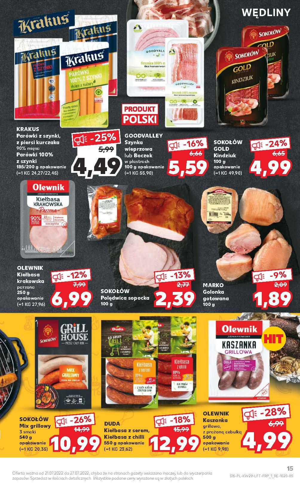 Gazetka promocyjna Kaufland str. 15