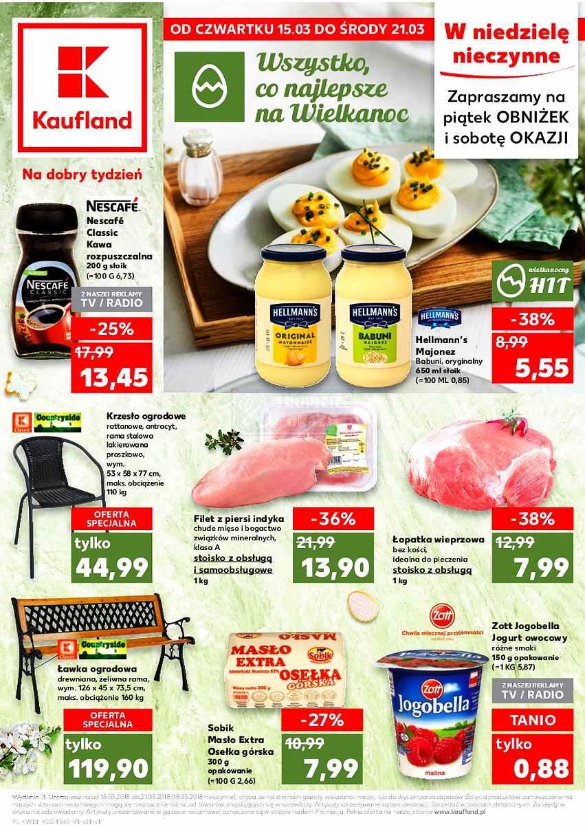 Gazetka promocyjna Kaufland str. 1