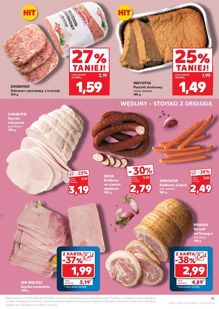 Gazetka promocyjna Kaufland str. 19