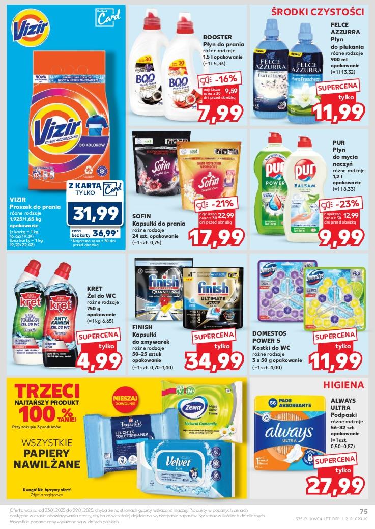 Gazetka promocyjna Kaufland str. 75