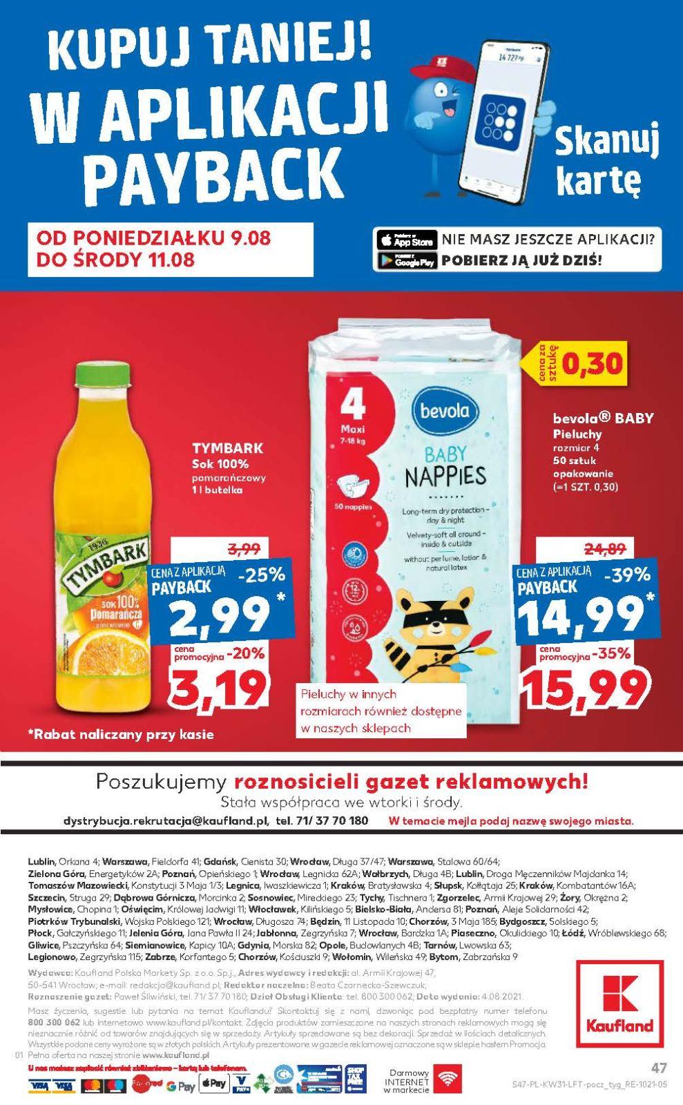 Gazetka promocyjna Kaufland str. 47