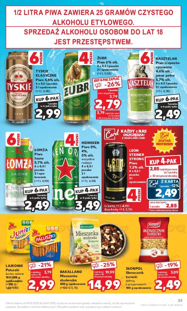Gazetka promocyjna Kaufland str. 39