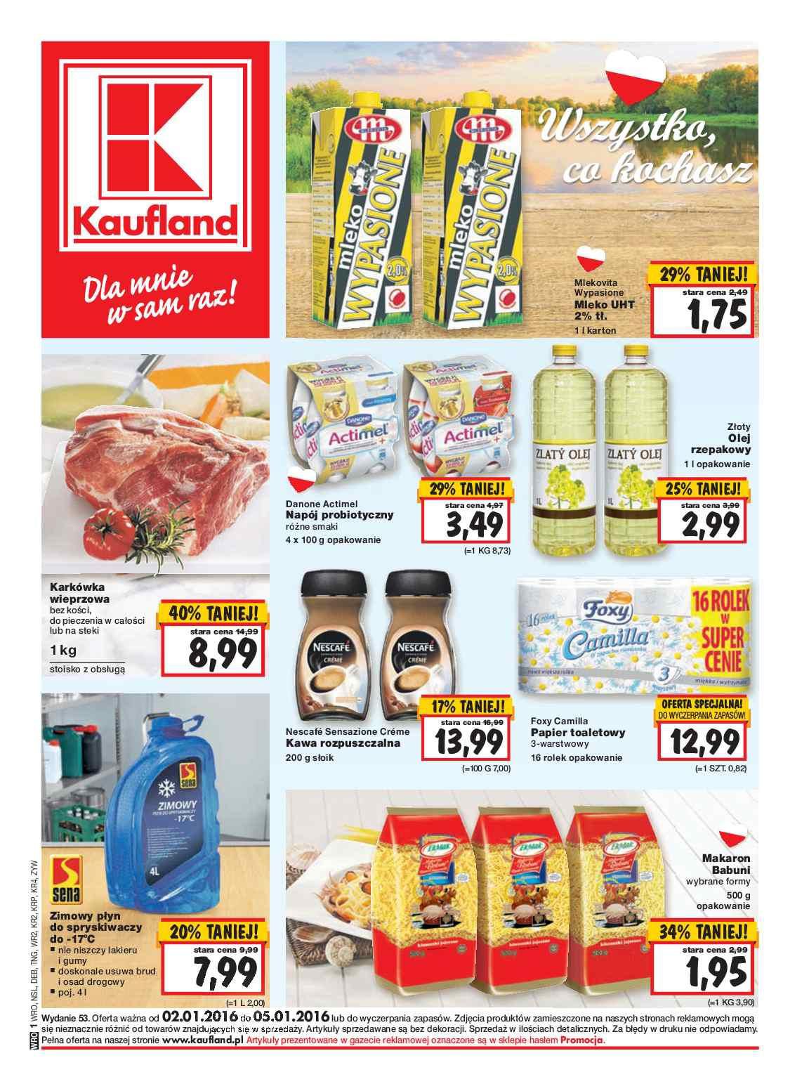 Gazetka promocyjna Kaufland str. 1