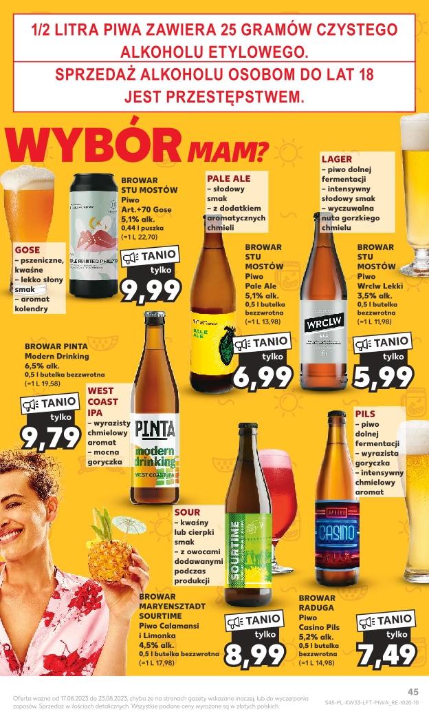 Gazetka promocyjna Kaufland str. 45