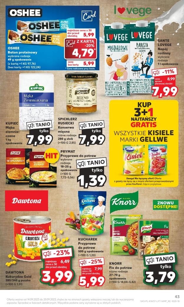Gazetka promocyjna Kaufland str. 43