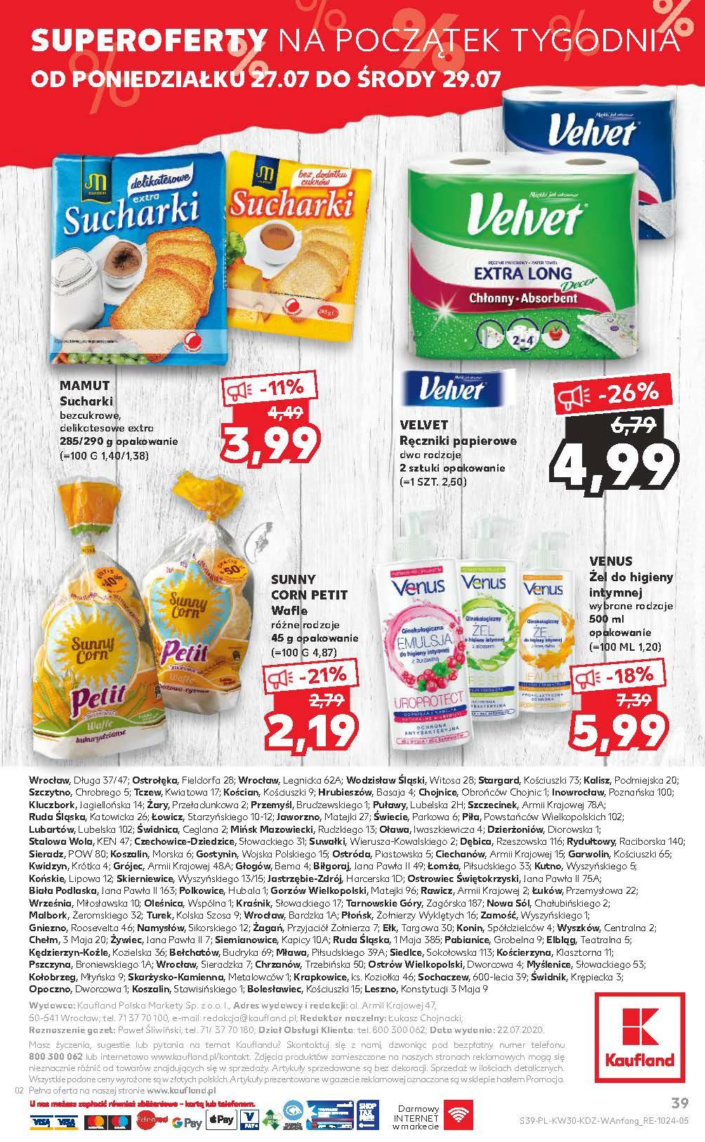 Gazetka promocyjna Kaufland str. 39