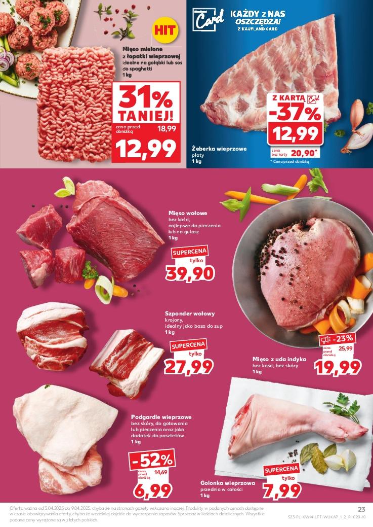 Gazetka promocyjna Kaufland str. 23