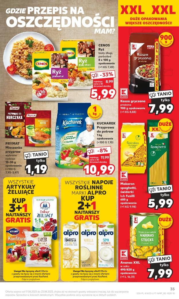 Gazetka promocyjna Kaufland str. 35