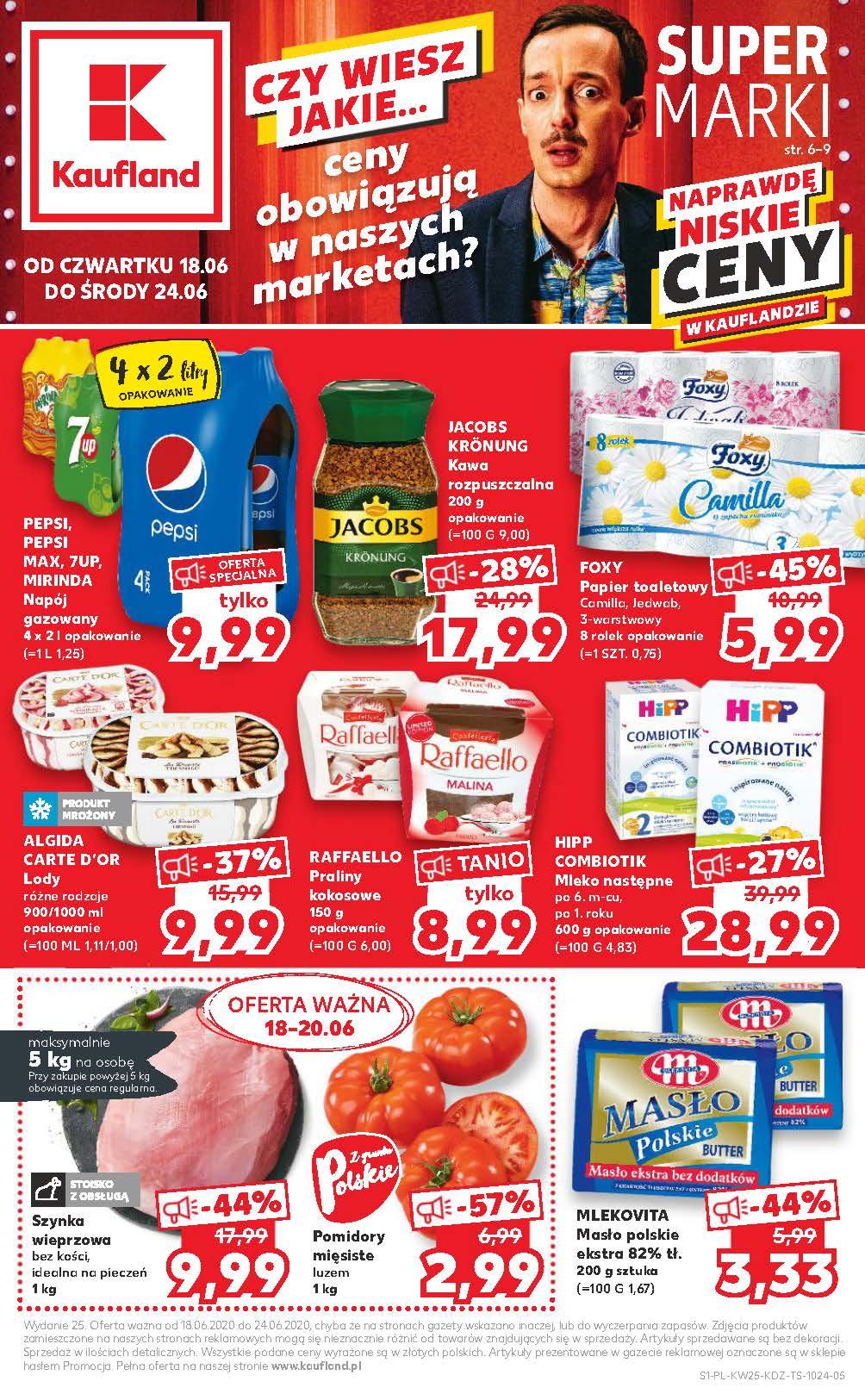 Gazetka promocyjna Kaufland str. 1
