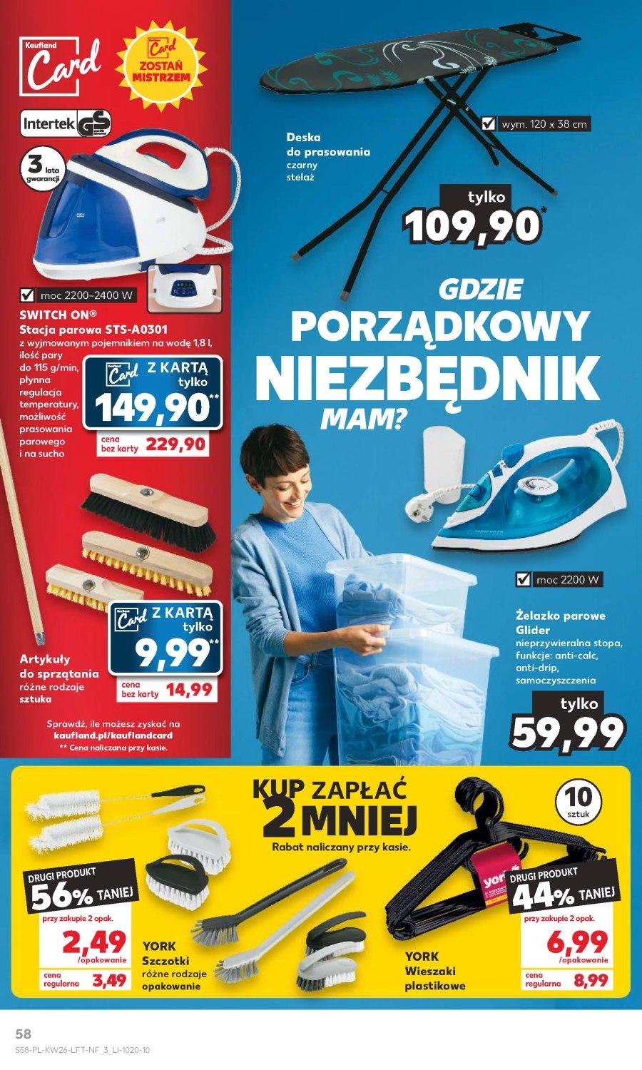 Gazetka promocyjna Kaufland str. 58