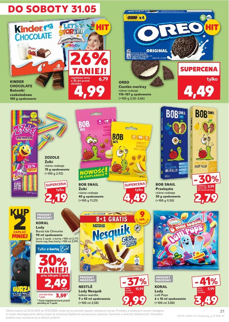 Gazetka promocyjna Kaufland str. 21