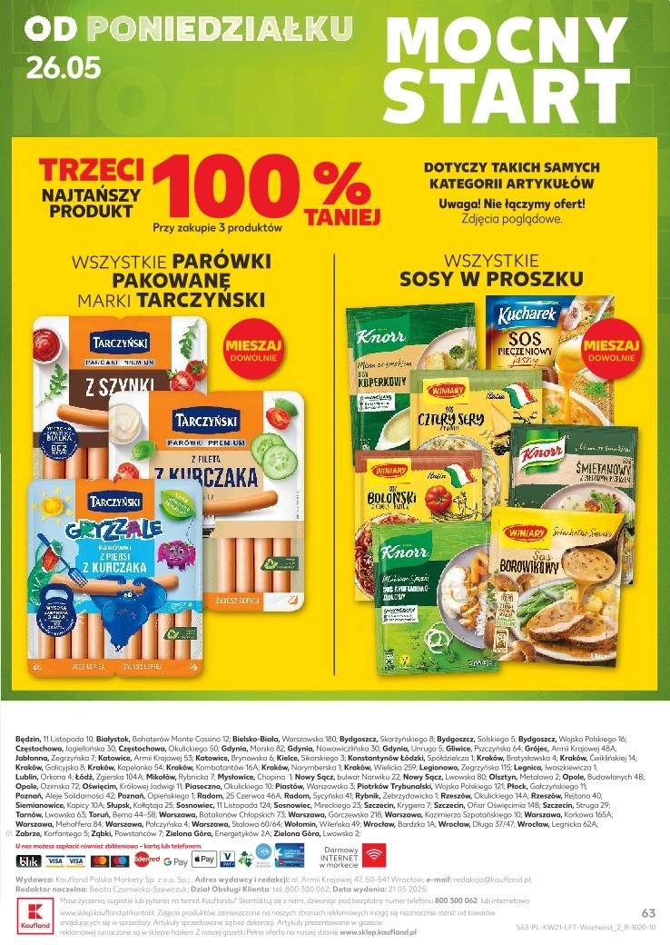 Gazetka promocyjna Kaufland str. 63